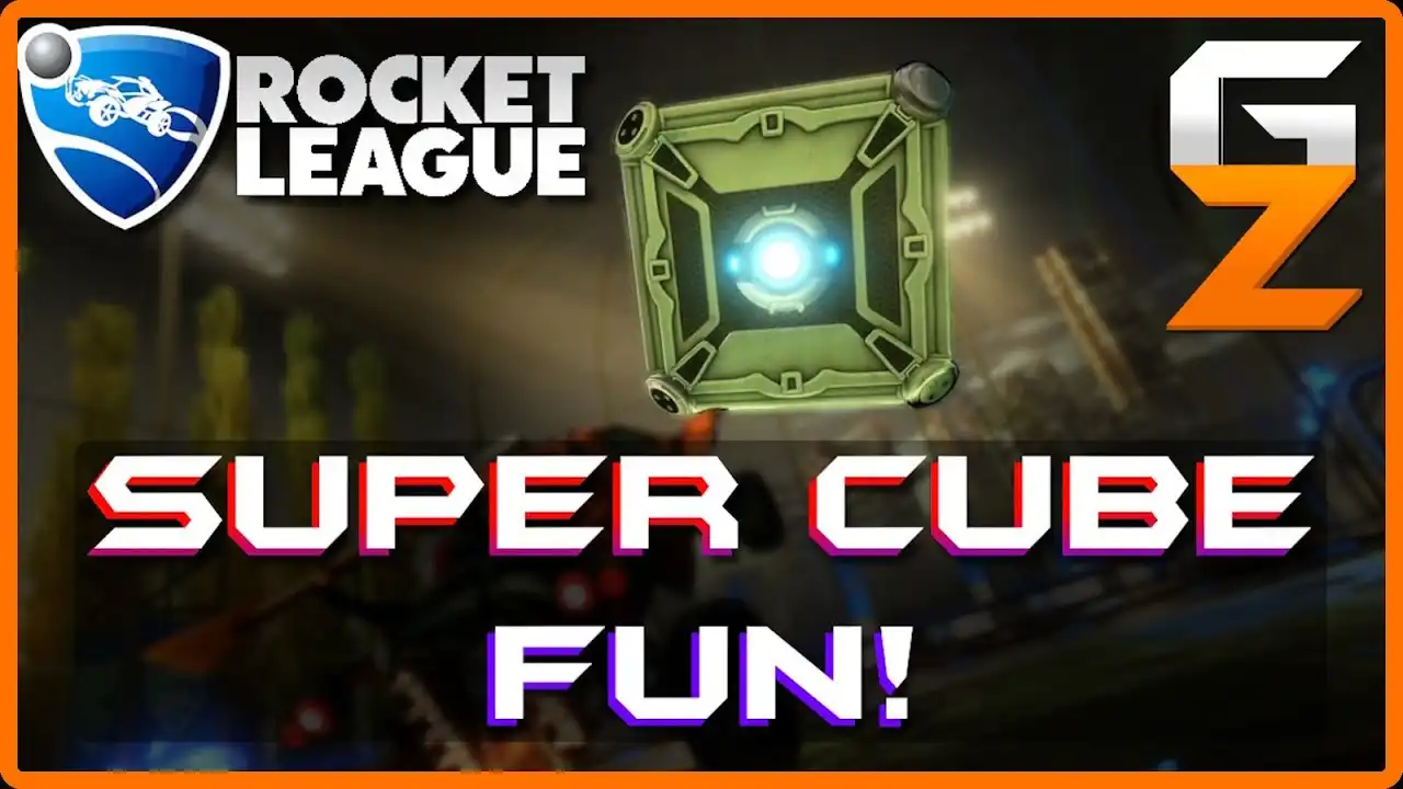 #RocketLeague Super Cube Fun!
