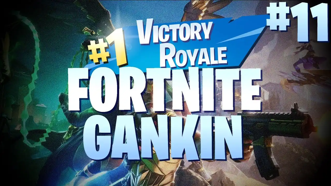 FORTNITE GANKIN #11! THUNDERBOLT OF ZEUS WIN!