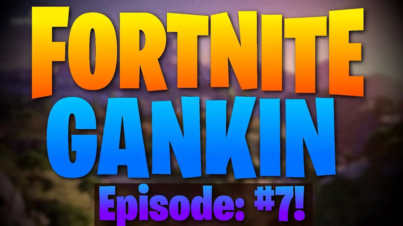 FORTNITE GANKIN #7! CARS MAKE THE BEST WEAPON!
