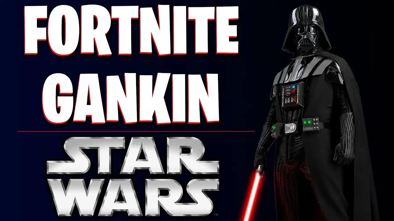 WE KILLED DARTH VADER! FORTNITE GANKIN #13!